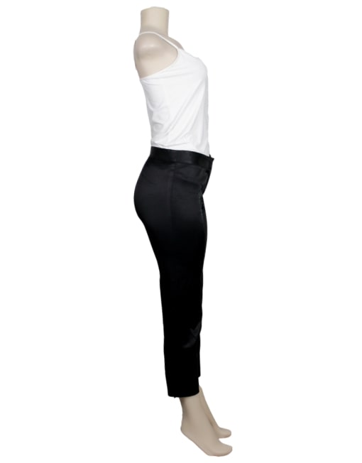 BCBGMaxzaria Straight Leg Pants- Right Side- eKlozet Luxury Consignment Boutique