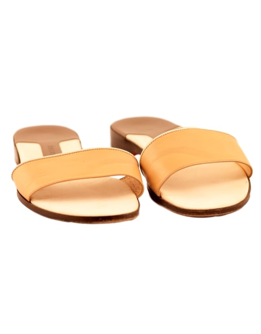 Bally Leather Slides - eKlozet Luxury Consignment