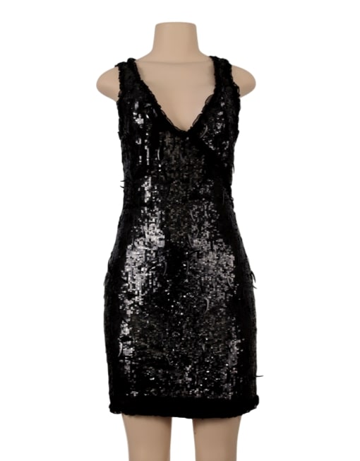 BEBE SEQUIN COCKTAIL DRESS - eKlozet Luxury Consignment