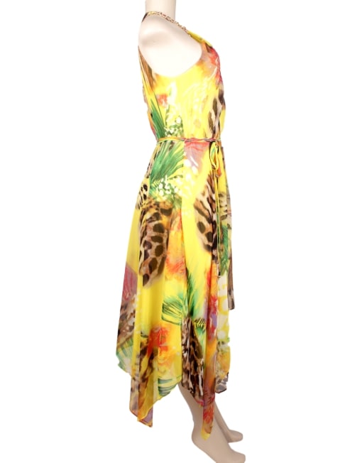 CACHE CHAIN NECK MAXI DRESS - eKlozet Luxury Consignment