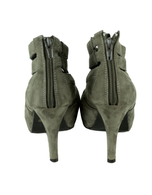 APOSTROPHE Round Toe Ankle Boots- eKlozet Luxury Consignment Boutique