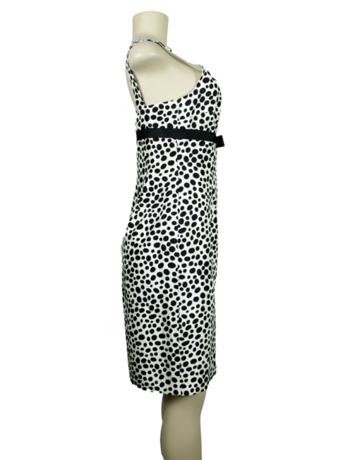 DAVID MEISTER Silk Knee-Length Dress w/ Tags-Right Side- eKlozet Luxury Consignment