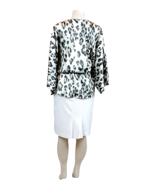 CHICO'S Abstract Blouse-Back- eKlozet Luxury Consignment Boutique