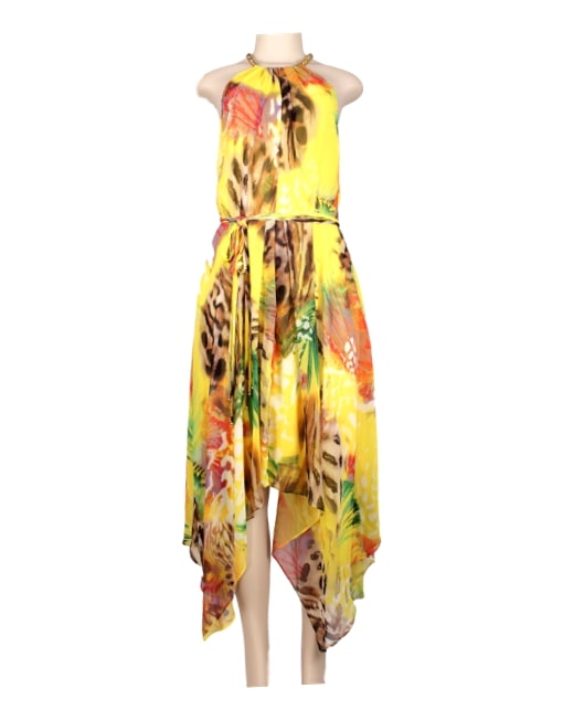 CACHE CHAIN NECK MAXI DRESS - eKlozet Luxury Consignment