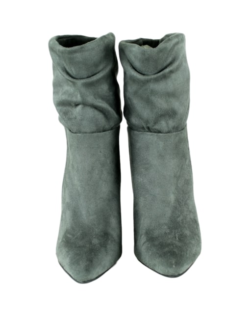 ZIGISOHO Short Suede Boots-Front-eKlozet Luxury Consignment