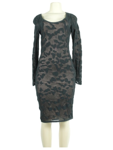 TOM FORD Knit Knee-Length Dress-Front- eKlozet Luxury Consignment Boutique