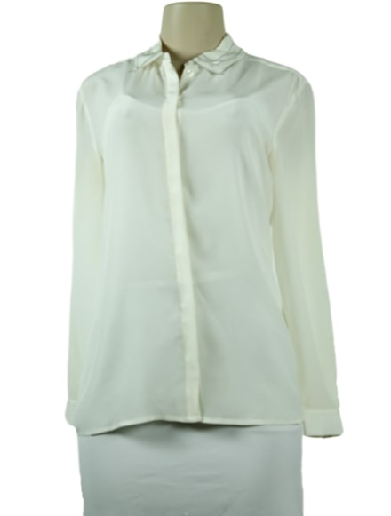 MAJE Button Up Blouse-eKlozet Luxury Consignment Boutique