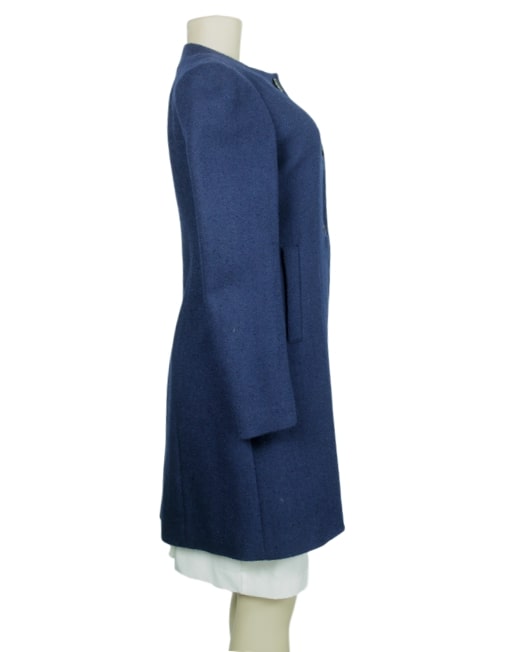 ANN TAYLOR Bouclé Wool Coat Front - eKlozet Luxury Consignment Boutique