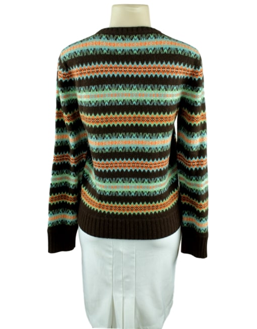 Crew Neck Sweater-Back - eKlozet Luxury Consignment