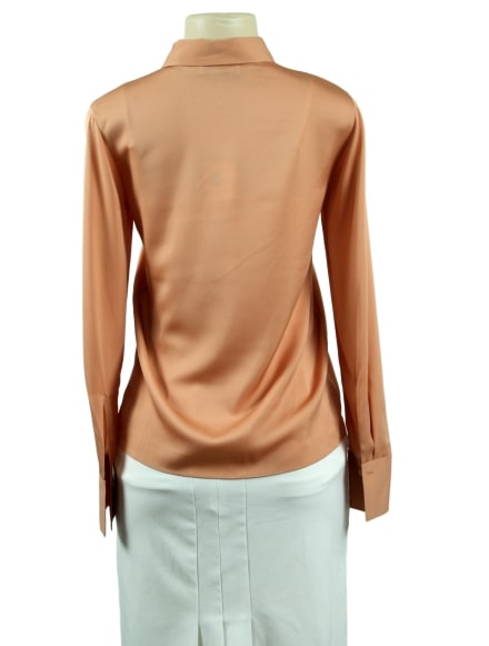 VINCE. Pull Over Silk Top w/ Tags -Back- eKlozet Luxury Consignment