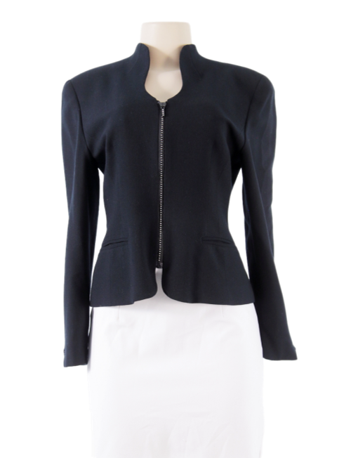 CHRISTIAN DIOR WOOL STRUCTURED EVENING BLAZER - eKlozet Luxury Consignment