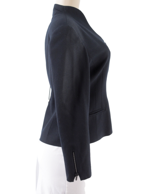 CHRISTIAN DIOR WOOL STRUCTURED EVENING BLAZER - eKlozet Luxury Consignment