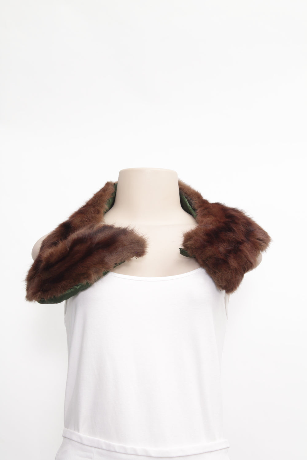 Vintage Mink Mahogany Collar - eKlozet Luxury Consignment