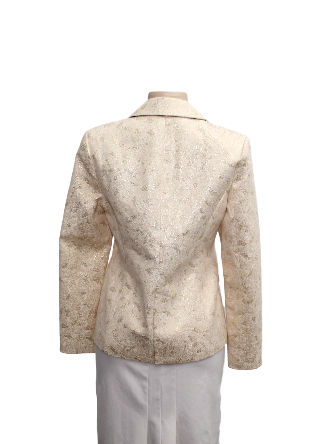 DANA BUCHMAN Metallic Jacquard Blazer - eKlozet Luxury Consignment