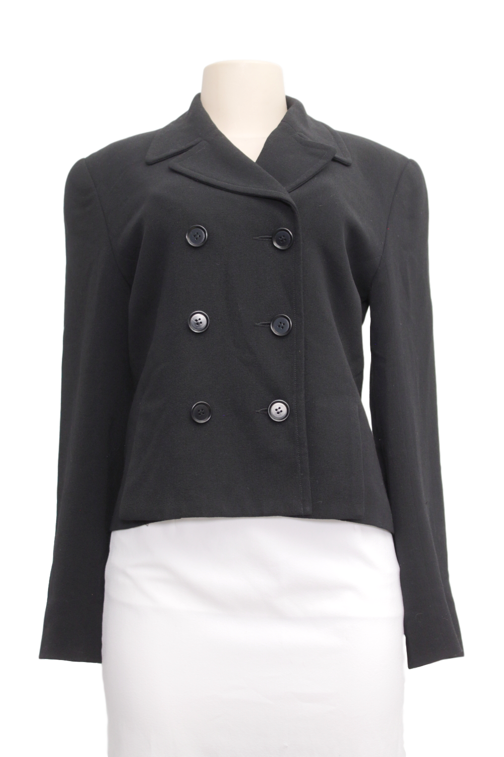 Lida Baday Double Breasted Wool Jacket - eKlozet Luxury Consignment