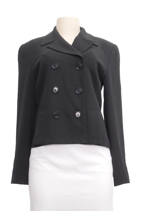Lida Baday Double Breasted Wool Jacket - eKlozet Luxury Consignment