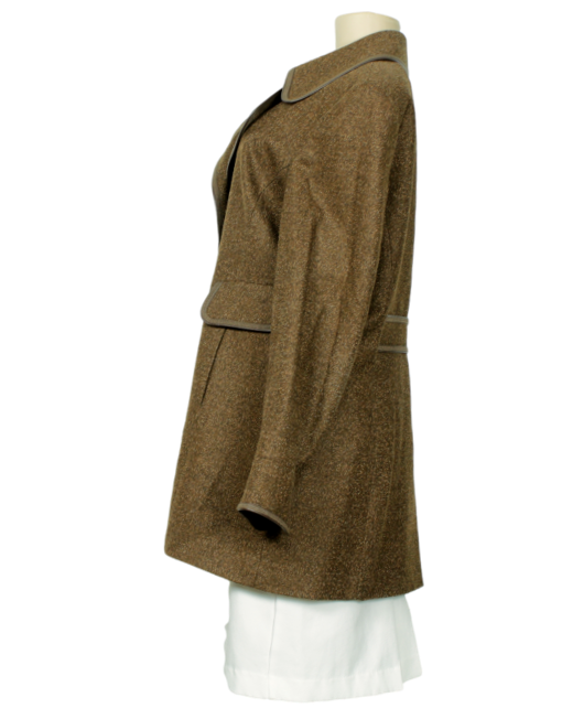 ELLEN TRACY Wool Coat Side