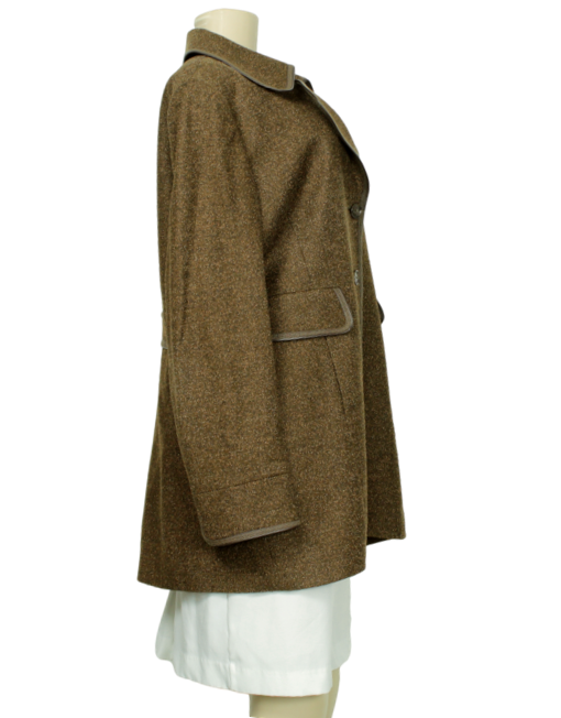 ELLEN TRACY Wool Coat Side