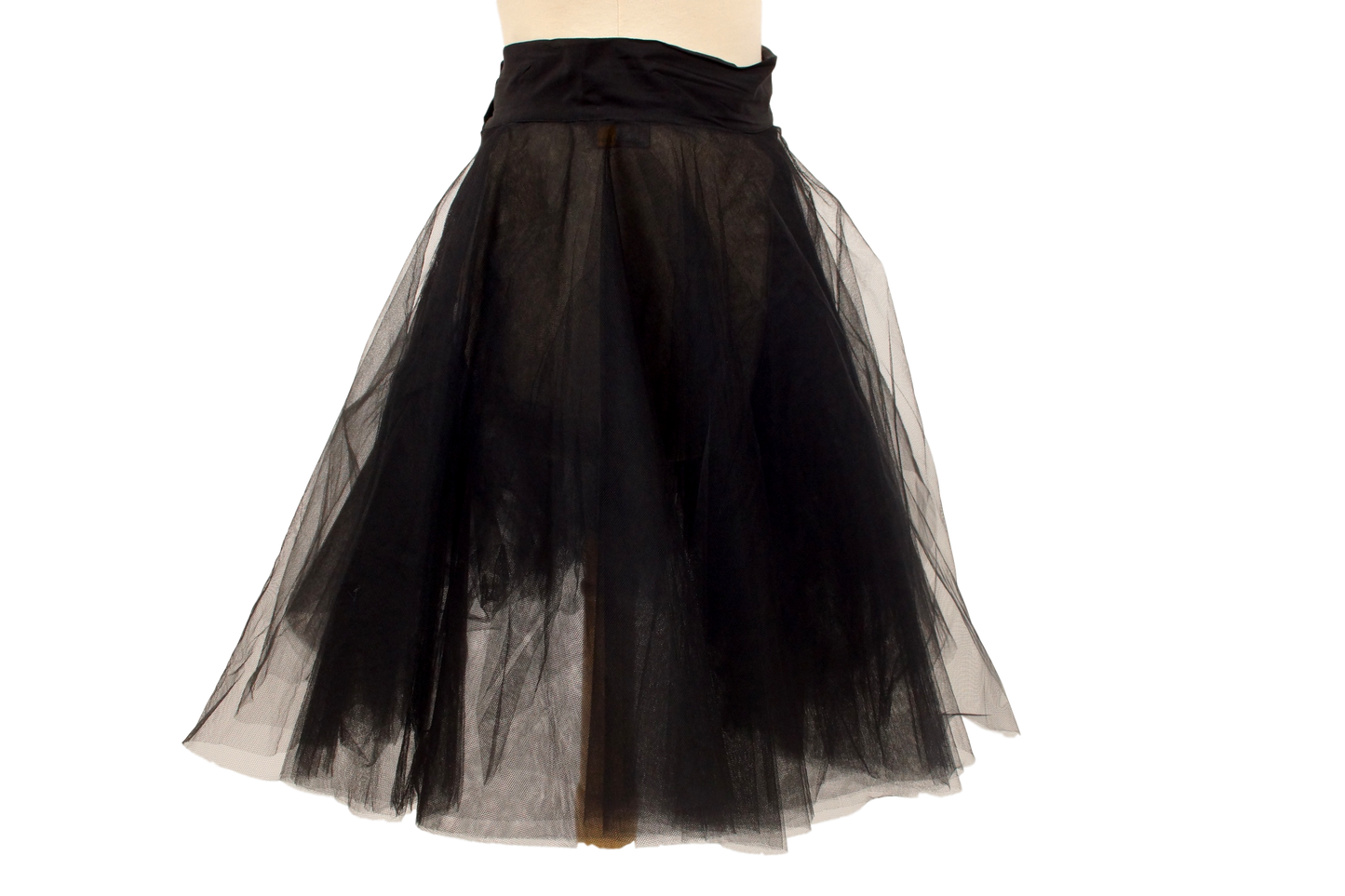 FENDI SHEER TULLE A-LINE SKIRT - eKlozet Luxury Consignment