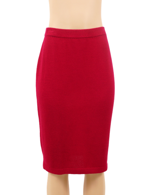 St. John Knit Fuchsia Skirt