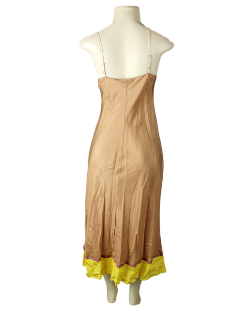 ROZAE NICHOLS Knee-Length Silk Slip Dress - eKlozet Consignment Boutique