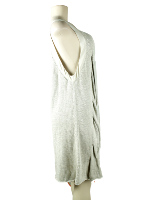 TSE Linen and Silk Midi Dress right side  - eKlozet Luxury Boutique
