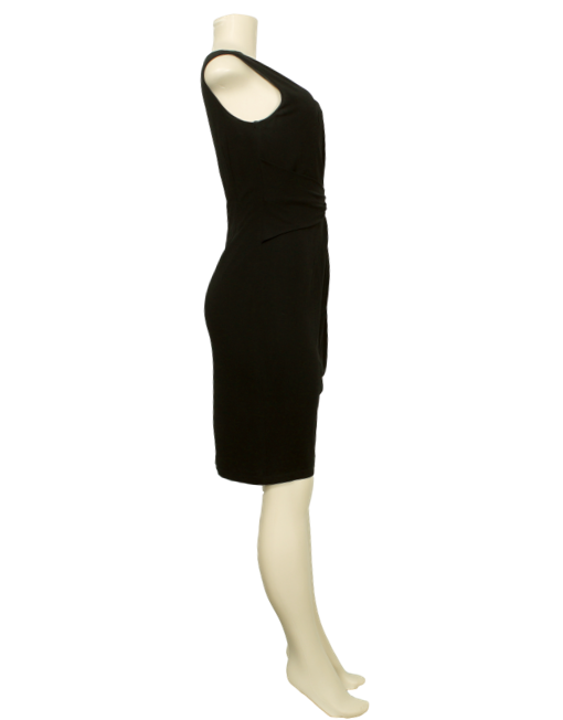 DAVID MEISTER One Shoulder Knee-Length Dress Side