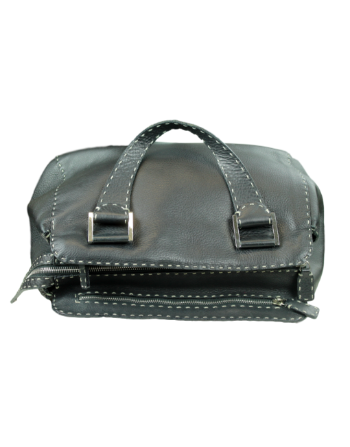 FENDI Leather Selleria Doctor Bag Top - eKlozet Luxury Consignment