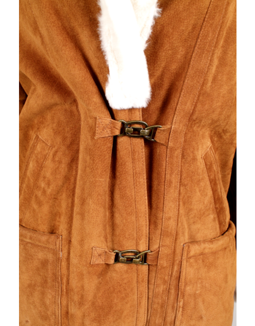 GALLERY SUEDE LEATHER JACKET - eKlozet Luxury Consignment