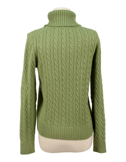 MODA INTERNATIONAL CABLEKNIT TURTLENECK SWEATER - eKlozet Luxury Consignment