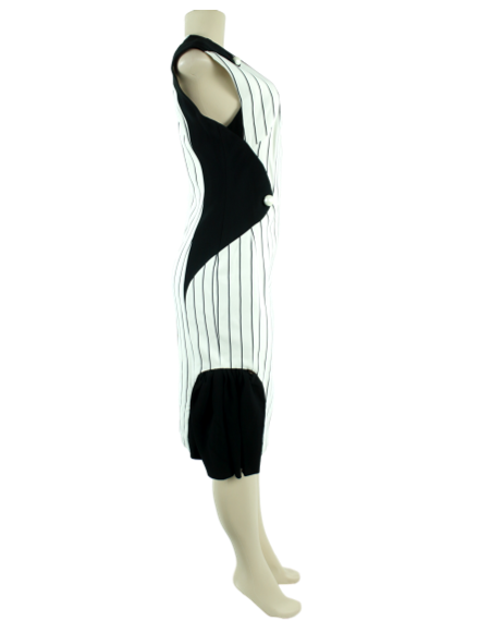 Mugler Abstract Sleeveless Dress - eKlozet Luxury Consignment