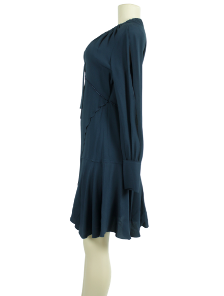 DEREK LAM 10 CROSBY Cold-Shoulder Dress - eKlozet Luxury Consignment