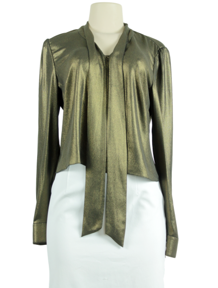 KAREN MILLEN Shimmery Blouse - eKlozet Luxury Consignment