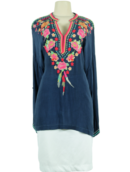 JOHNNY WAS Blossom Tunic - eKlozet Luxury Consignment