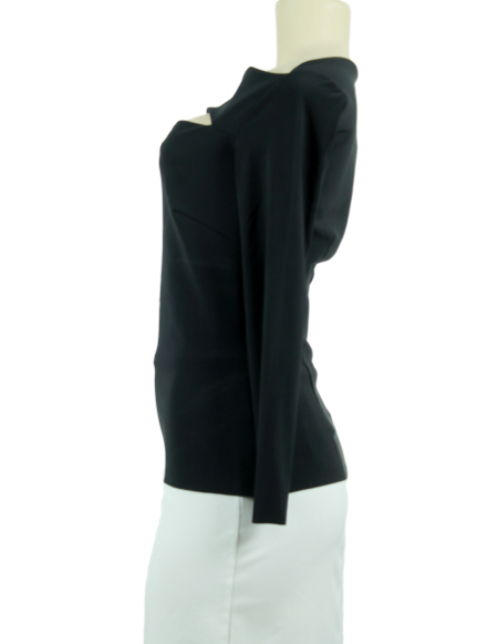 La Petite Robe Di Chiara Boni Cutout-Accented Long Sleeve Top - eKlozet Luxury Consignment