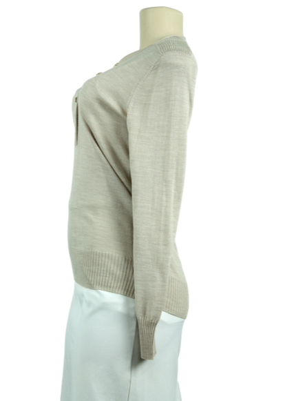 Tory Burch Wool-Blend Long Sleeve Sweater - eKlozet Luxury Consignment