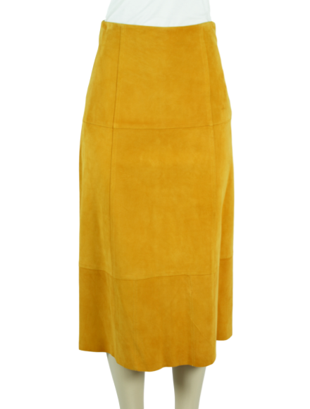 Elizabeth And James Suede A-Line Midi Skirt w/ Tags - eKlozet Luxury Consignment
