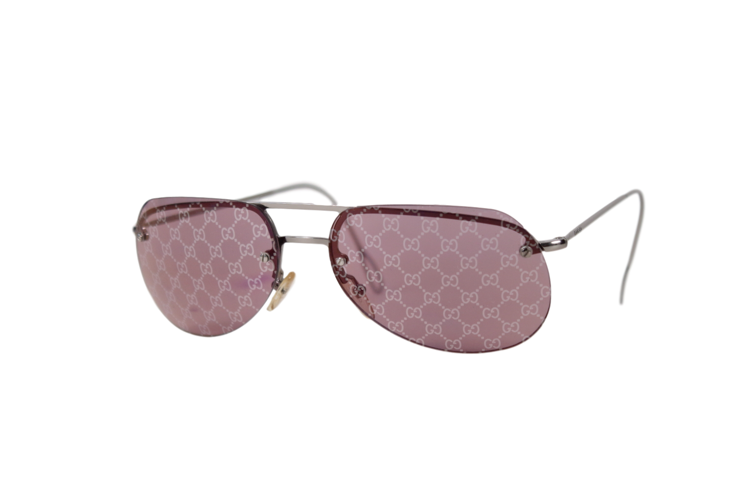 Vintage Gucci 'GG' Monogram Lens Sunglasses - eKlozet Luxury Consignment
