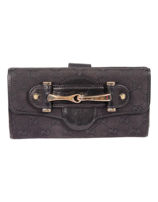 GUCCI PELHAM CONTINENTAL WALLET - eKlozet Luxury Consignment