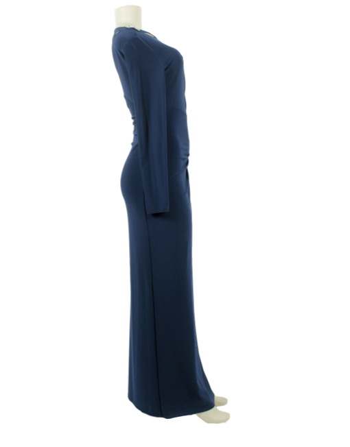 Lauren Ralph Lauren Evening Long Sleeve Gown eKlozet Lauren Ralph Lauren Evening Long Sleeve Gown eKlozet