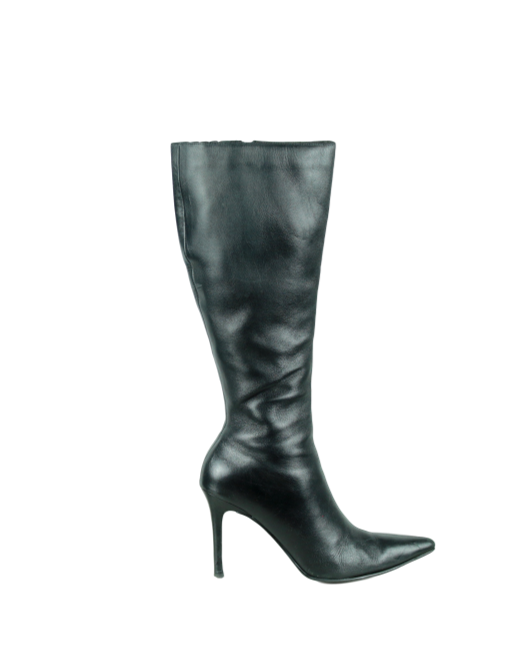 COLIN STUART Leather Knee Length Boots - eKlozet Luxury Consignment