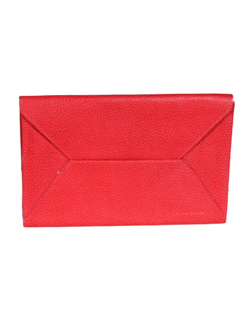 LAURIGE Leather Travel Envelope Clutch