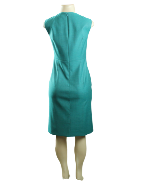 BOSS BY HUGO BOSS Virgin Wool Knee-Length Dress w/ Tags Back - eKlozet Luxury Consignment