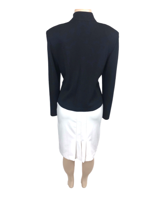 St. John Basics Long Sleeve Jacket - eKlozet Luxury Consignment