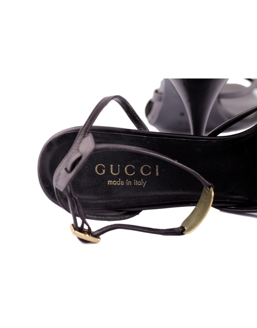 GUCCI LEATHER SANDALS - eKlozet Luxury Consignment