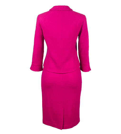 RICKIE FREEMAN FOR TERI JON WOOL PENCIL SKIRT SUIT - eKlozet Luxury Consignment