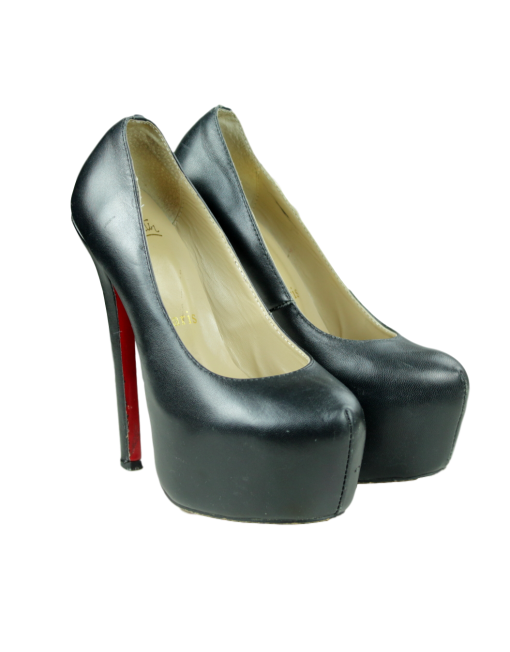 CHRISTIAN LOUBOUTIN Daffodile Leather Pumps