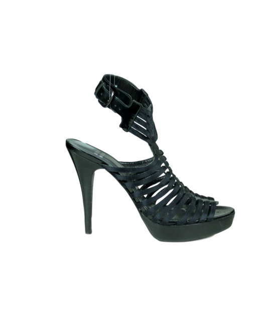STUART WEITZMAN Satin Platform Sandals - eKlozet Luxury Consignment