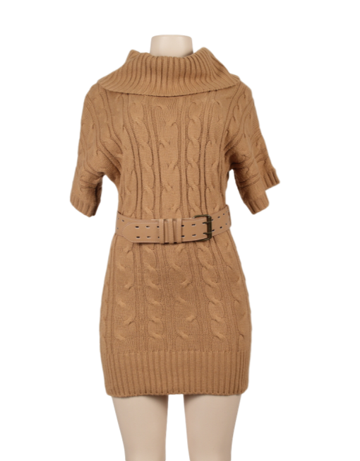 FOREVER 21 BOUTIQUE BELTED SWEATER DRESS - eKlozet Luxury Consignment