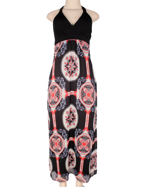 Scarlett Printed Maxi Dress - eKlozet Luxury Consignment